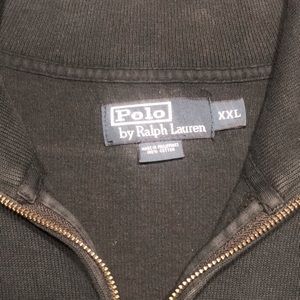 Black Ralph Lauren Quarter Zip Pullover